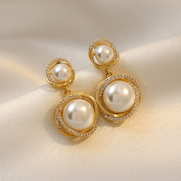 | Lustrous Pearl Dangles | Classic Pearl Drops | Timeless Pearl Earrings |
Chic Pearl Dangles | Graceful Pearl Drops |