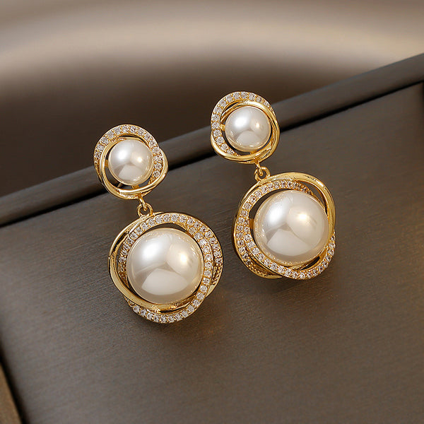 | Lustrous Pearl Dangles | Classic Pearl Drops | Timeless Pearl Earrings |
Chic Pearl Dangles | Graceful Pearl Drops |