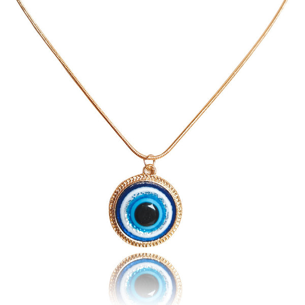 | Evil Eye Pendant Necklace | Turquoise Eye Necklace |  Nazar Eye Necklace |
Cerulean Eye Pendant | Protective Eye Necklace | Blue Charm Necklace |